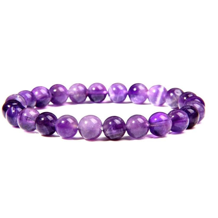 Amythist crystal bracelet 